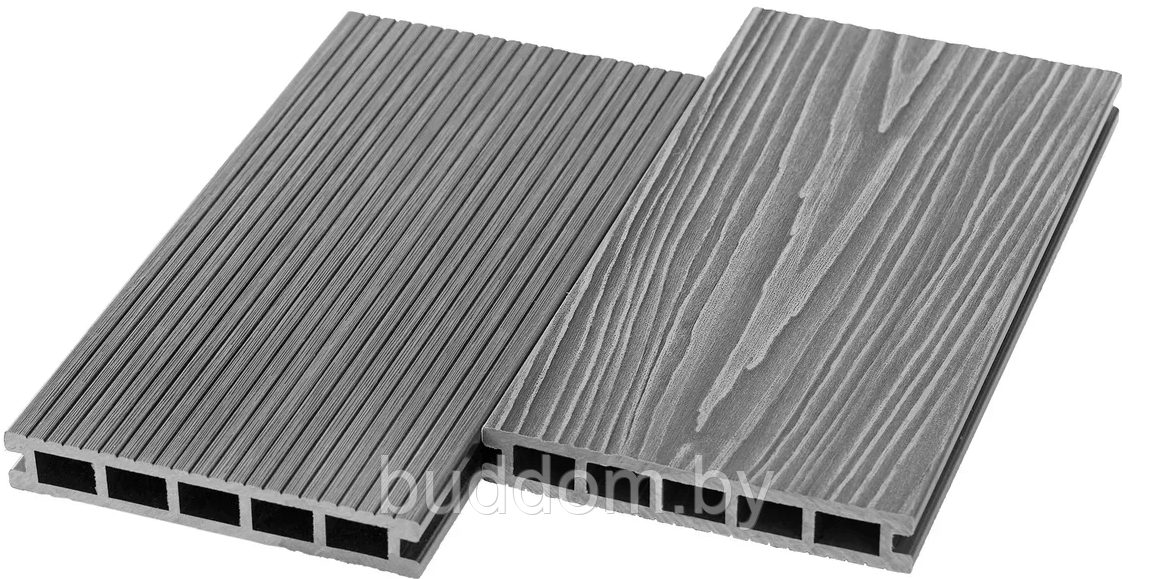 Террасная доска UnoDeck Ultra (150x24) (3000 мм, серый) - фото 1 - id-p179725935