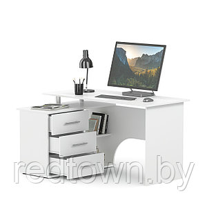 Стол письменный ЖК  КСТ-09 (3 цвета), 135*90см