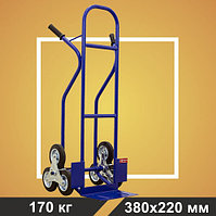 Тележка грузовая КГЛ 170 колёса литые лестничные d160мм.