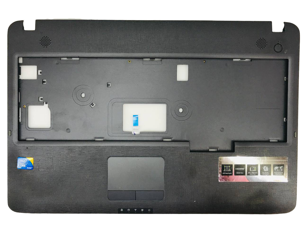 Верхняя часть корпуса (Palmrest) Samsung R528, R525 c тачпадом (с разбора) - фото 1 - id-p179830241