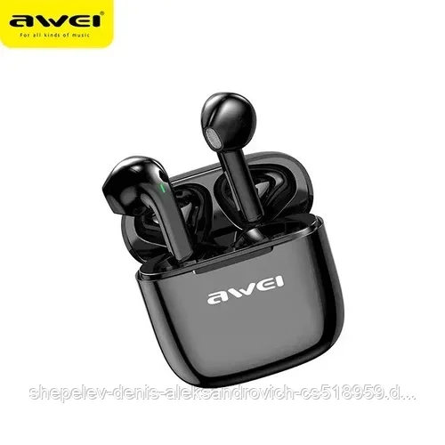 Наушники TWS AWEI T26 Black
