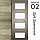 Межкомнатная дверь "АМАТИ" 02 (Цвета - Эшвайт; Беленый дуб; Дымчатый дуб; Дуб шале-графит; Дуб венге и тд.), фото 6