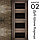 Межкомнатная дверь "АМАТИ" 02(ч) (Цвета - Эшвайт; Беленый дуб; Дымчатый дуб; Дуб шале-графит; Дуб венге и тд.), фото 9
