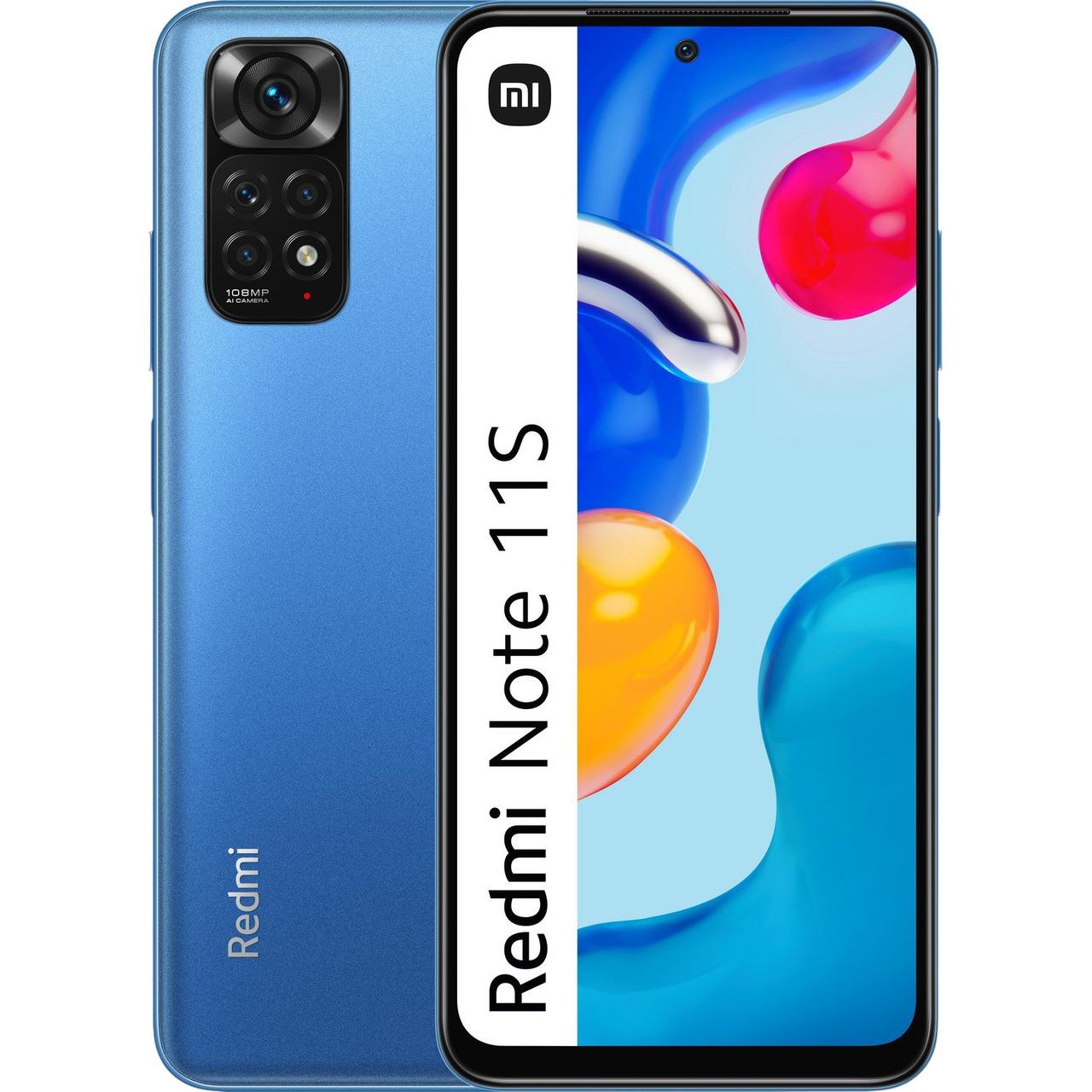 Купить Смартфон Xiaomi Redmi Note 11S 6/128GB Синий по лучшей цене