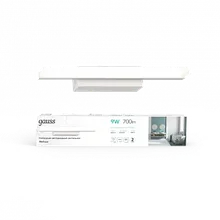 Настенный светодиодный светильник Gauss Melissa белый BR011 9W 700lm 405mm LED