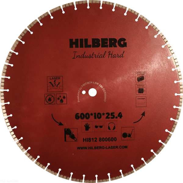 Диск алмазный 600 Hilberg Industrial Hard - фото 1 - id-p179836712