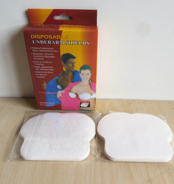 Вкладыши для защиты от пота / Подмышечные прокладки Disposable Underarm Shields - 12 шт - фото 2 - id-p179619335