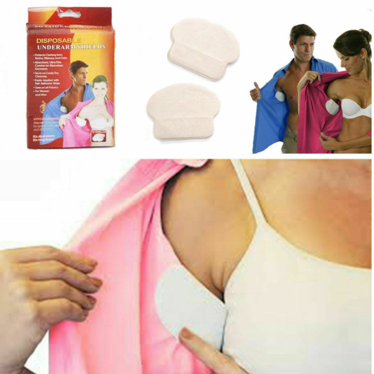 Вкладыши для защиты от пота / Подмышечные прокладки Disposable Underarm Shields - 12 шт - фото 1 - id-p179619335