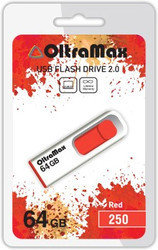 OM-64GB-250-красный USB флэш-накопитель OLTRAMAX