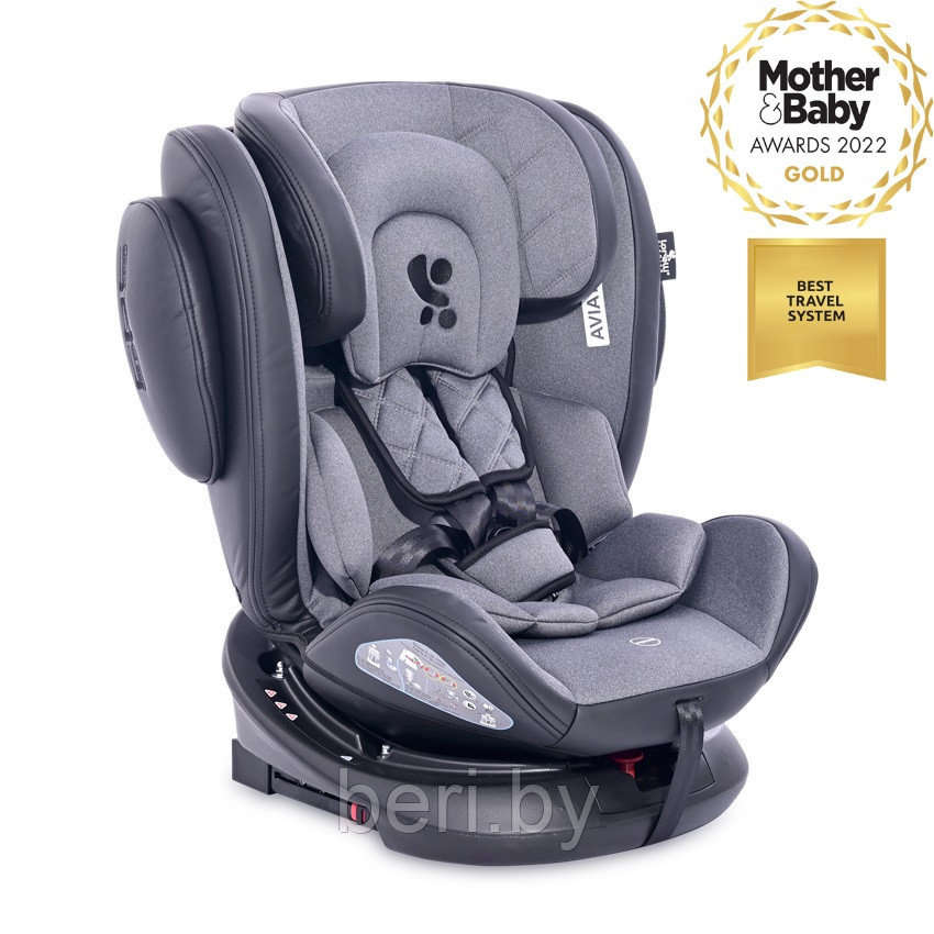 Автокресло Lorelli  AVIATOR SPS Isofix 0-36 кг, автолюлька с рождения, Bertoni, разные цвета, арт 46