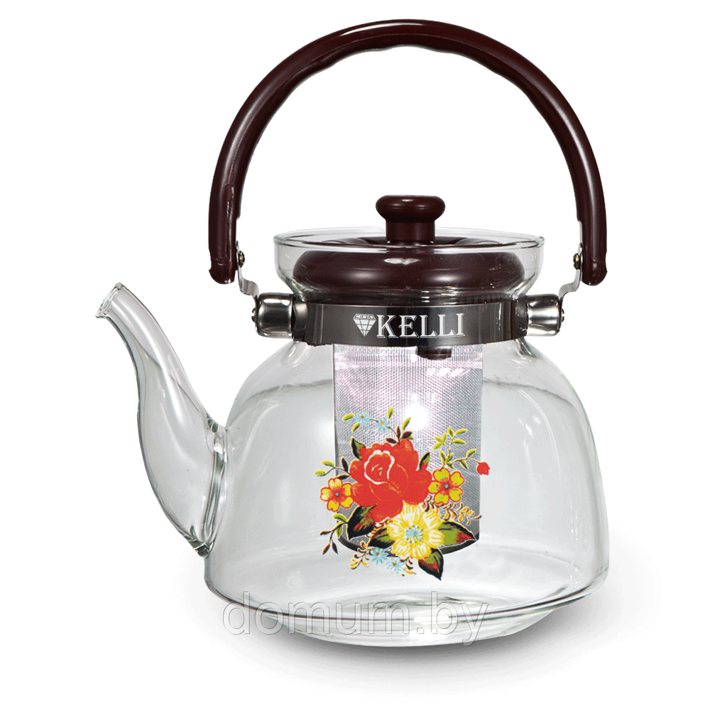 Заварочный чайник 1.2л Kelli KL-3001 - фото 1 - id-p179852994