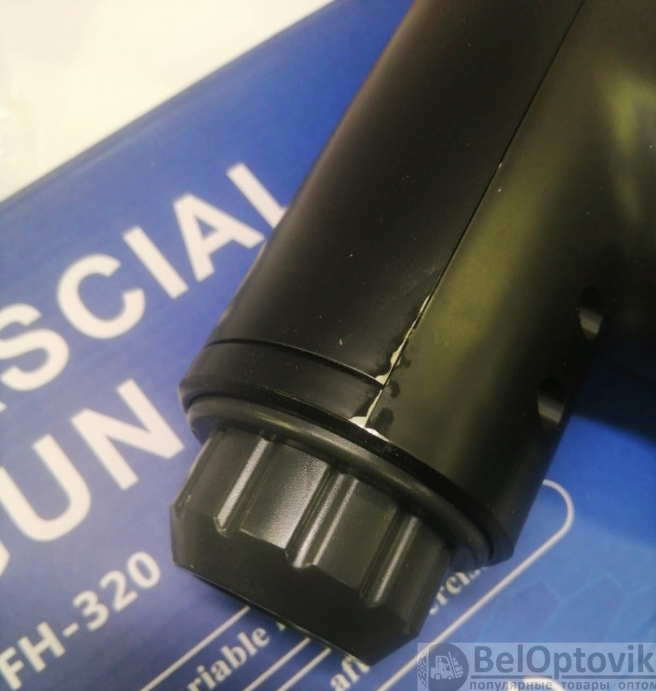 УЦЕНКА Массажер мышечный (массажный ударный пистолет) Fascial Gun Черный - фото 7 - id-p179853228