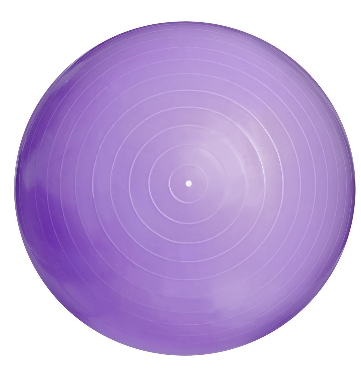 Мяч для фитнеса, йоги и пилатеса Bradex SF 0719 "Фитбол-75" с насосом фиолетовый, 75 см - фото 1 - id-p179853293