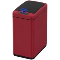 Сенсорное мусорное ведро JAVA Mary 8L Red - фото 1 - id-p179853713