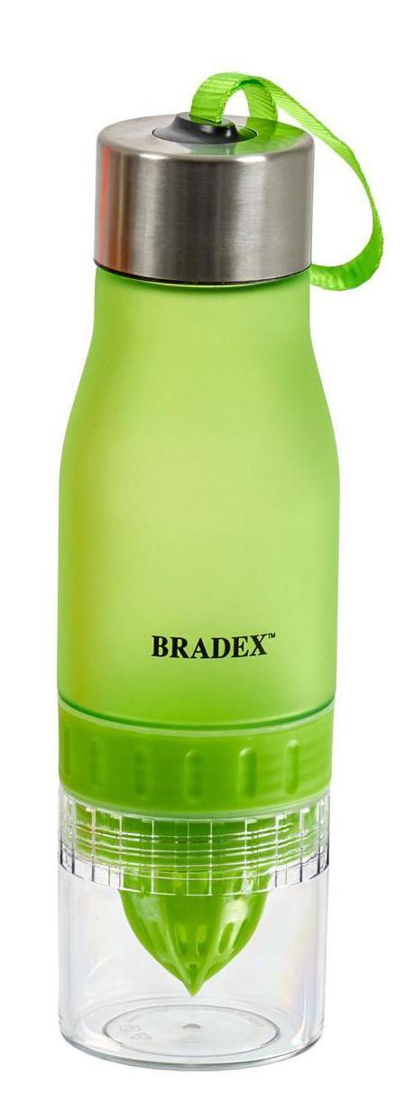 Спортивная бутылка с соковыжималкой Bradex SF 0520, 0,6 л - фото 1 - id-p179853304