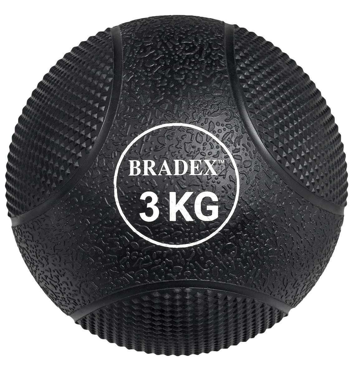 Медбол резиновый Bradex SF 0772, 3 кг