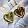 Кулон-тайник Сердце на цепочке Два сердца в золоте, фото 10