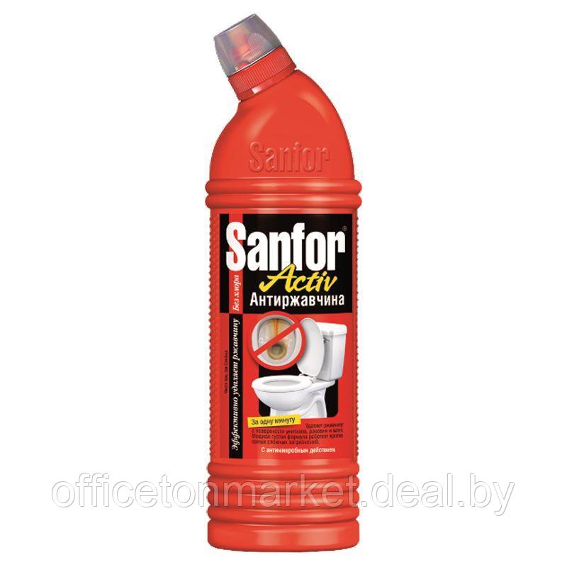 Средство чистящее для сантехники Sanfor Active Антиржавчина, 750 г - фото 1 - id-p175239904