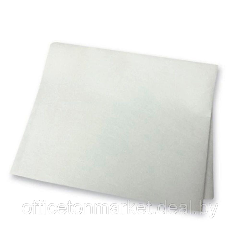Салфетка из микроспана "МС60-01", 34x40 см, 100 шт/упак, белый - фото 1 - id-p178534699