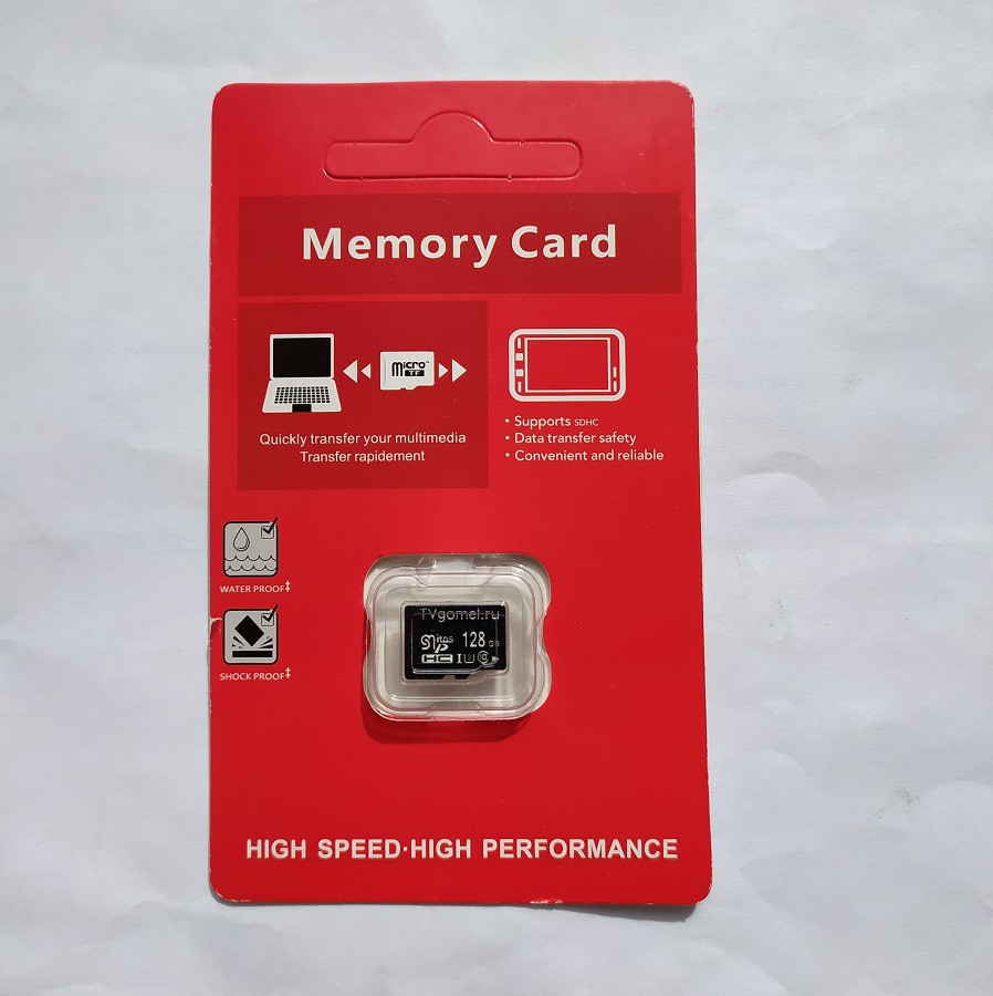Micro sd флеш карта микро сд 128гб 10 class - фото 2 - id-p179863205