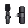 Микрофон петличный беспроводной USB Type-C, для смартфона, для Айфона,  для телефона, черный, фото 2