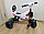 Велосипед детский трехколесный с ручкой для переноски,  цвет в ассортименте, фото 2