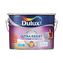 Краска Dulux Ultra Resist Гостиные и Офисы мат BW 10л
