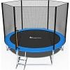 Батут Atlas Sport 252 см (8ft) BASIC с лестницей BLUE, фото 2