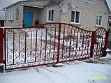Ворота с художественной ковкой №7, фото 3