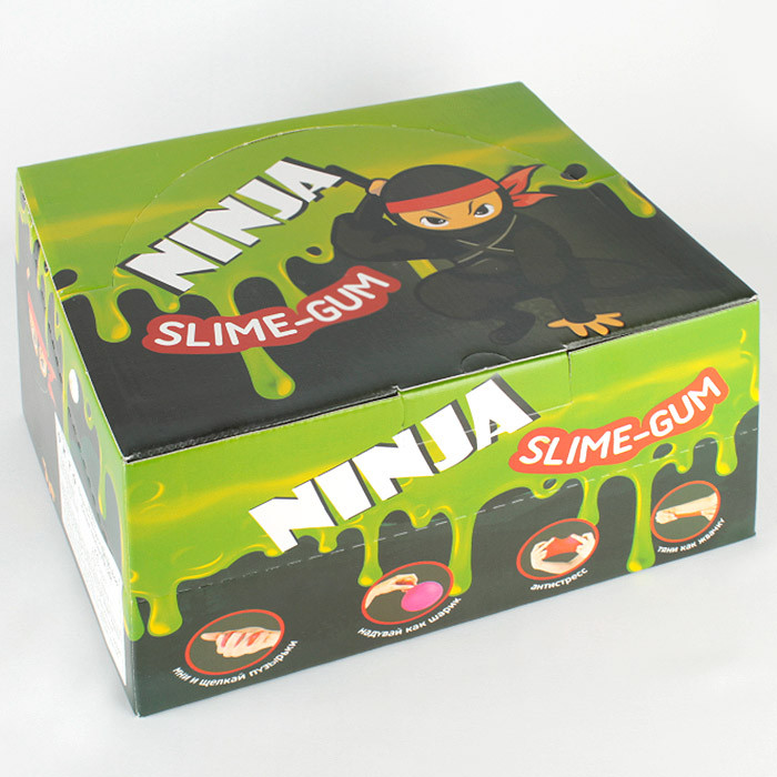 Лизун-Антистресс ТМ Mr.Boo Ninja Slime 120г - фото 7 - id-p179876034