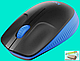 Мышь оптическая беспроводная Logitech Wireless Mouse M190 - BLUE, USB, синяя, арт.L910-005905, фото 3