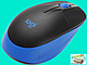 Мышь оптическая беспроводная Logitech Wireless Mouse M190 - BLUE, USB, синяя, арт.L910-005905, фото 4