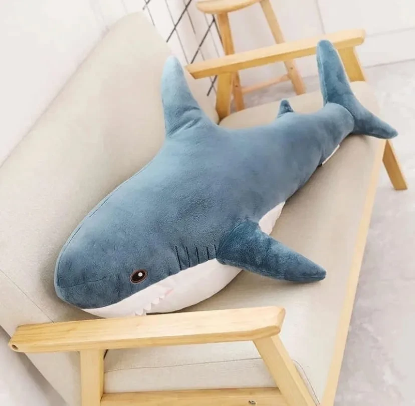 Акула мягкая игрушка, 100 см - фото 1 - id-p179880557