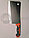 Топорик нож кухонный Lijiacheng CHOPPER с двухкомпонентной ручкой (лезвие  20 см), фото 2