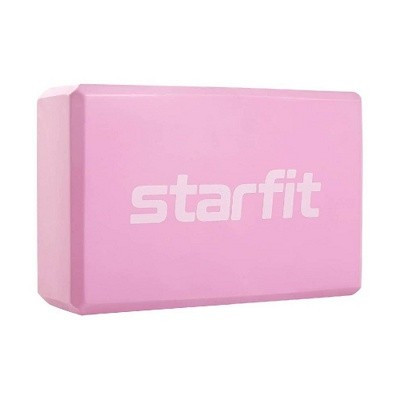 Блок для йоги Starfit Core YB-200 pink - фото 1 - id-p179883109