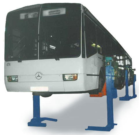 Автобусный подъемник передвижной ПП-30