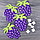 Наклейки для декорирования "Виноград" 4шт/уп, фото 2
