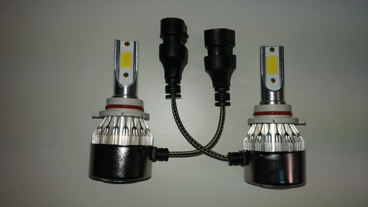 HB4 9006 - Светодиодные лампы C6 в головной свет
