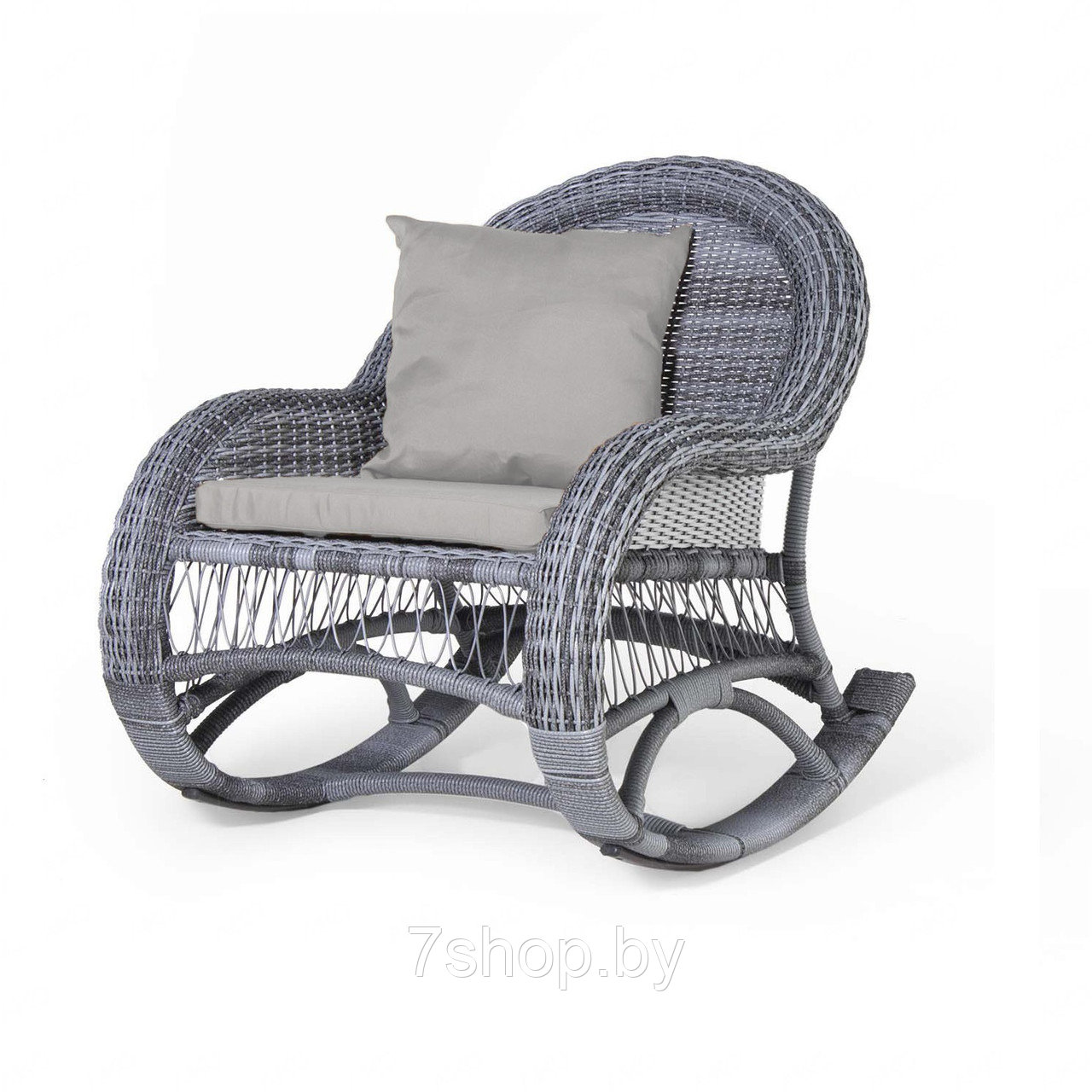 Кресло-качалка садовая CHELSEA, серый - фото 2 - id-p179914038