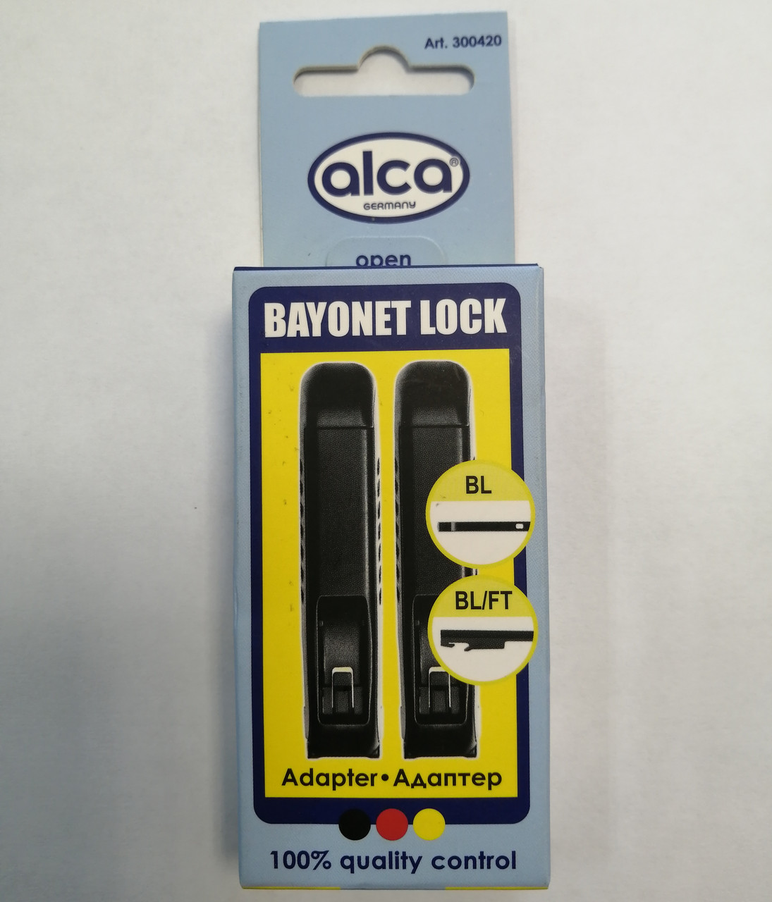 Адаптер ALCA 300420. Bayonet Lock (BL, BLFT) Для щетки стеклоочистителя, 2 шт. - фото 1 - id-p110344627