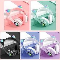 Беспроводные детские наушники Wireless Cat Ear Headphones STN-28