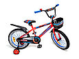 Детский велосипед Favorit Sport new 16" от 4 до 6 лет синий, фото 2