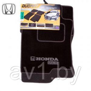 Коврики ворсовые Honda Jazz II / Fit (2008-) / Хонда Джаз / Фит II (2008-) (Duomat) - фото 1 - id-p174150573