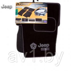 Коврики ворсовые Jeep Grand Cherokee II (1999-2004) / Джип Гранд Чероки II (1999-2004) (Duomat)