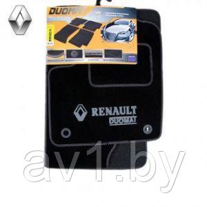 Коврики ворсовые Renault Scenic III (2009-2016) / Рено Сценик III (2009-2016) (Duomat)
