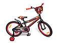 Детский велосипед Biker 18" от 5 до 8 лет оранжевый, фото 4