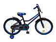 Детский велосипед Biker 18" от 5 до 8 лет оранжевый, фото 5