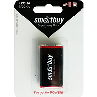 Батарейка 6F22/1B Крона Smartbuy