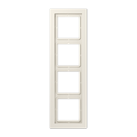 Jung LS-design - Рамка 4 поста (дуропласт слоновая кость)