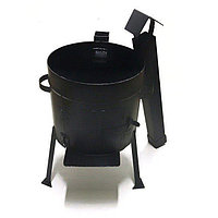 Печь для казана усиленная с дымоходом "Мастер" на 6 литров, фото 1